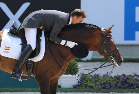 Jose Daniel Martin Dockx e Grandioso afli europei 2015 di Aachen (photo © LL-FOTO.DE).