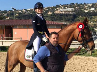 CDI Nizza: Norma Paoli nei 6 anni bene anche Beatrice Arturi negli Junior