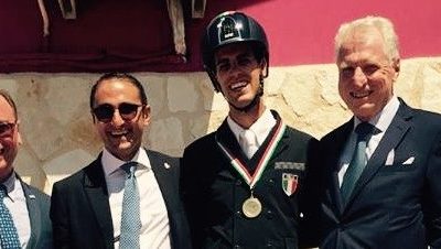 Leonardo Tiozzo si laurea campione centromeridionale di dressage 2017