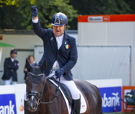 © FISE/Stefano Secchi: Federico Lunghi su Dance Valley M