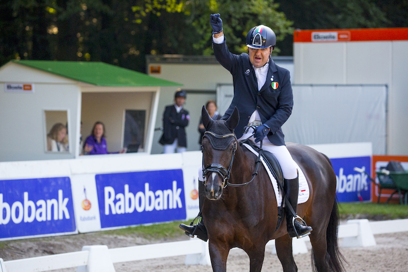 © FISE/Stefano Secchi: Federico Lunghi su Dance Valley M