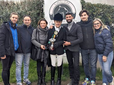 Paradressage, gran vittoria a Napoli di Davide Riccardelli atleta allenato dal dottor Claudio Belardo.￼