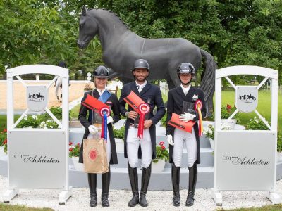 CDI4* Achleiten: Zaza sul podio.