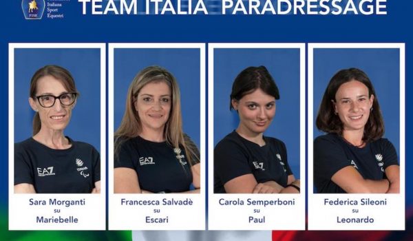 Parigi 2024: il Team Italia del Paradressage