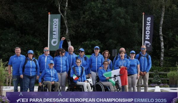Paradressage Europei di Ermelo 2025: Morganti d’argento e Salvadè di bronzo