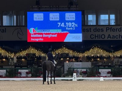 Aachen Dressage Youngstars: Personal Best per Borghesi.