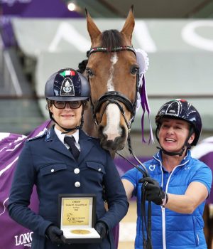 Salvadè domina il CPEDI3* di Doha