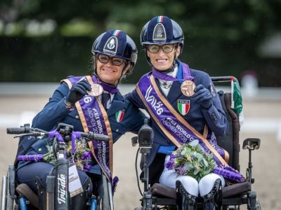 Mondiali di Paradressage Aachen 2026: quattro medaglie azzurre e pass per Los Angeles 2028